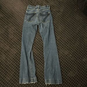 These are 7Famk dojo jeans size 23